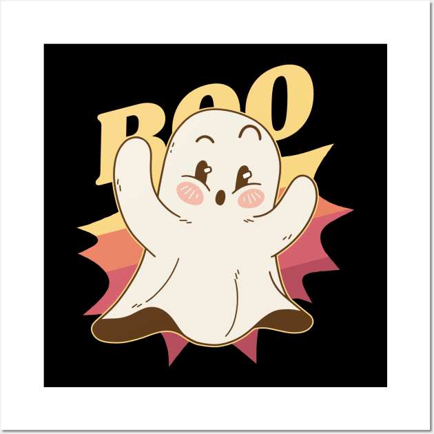 Boo-tiful Friend: Ghostly Charm Wall Art by Life2LiveDesign